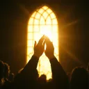 Hands high in Praise