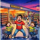 Drama at Walmart