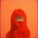 Red head = Warning label