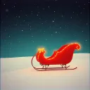 C'est le père Noël qui arrive !