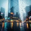 Rain on Glass