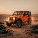 Sunburned Jeep