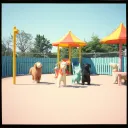 Happy Children at Play