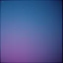 Moon and the stars