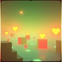 „Pixelherzen“