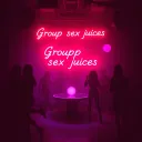 Group sex juices