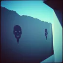 Faces on the Walls