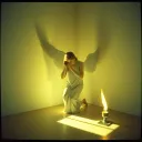 When shadows kneel