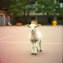 Mary and Her Lamb