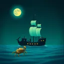 Cracked pirate