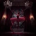 Crimson pirouette