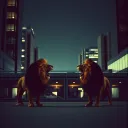 Gangster rap battle