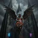 "The Angel Who Explains the Fall"