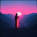 Ciao Dunkelheit hello Licht