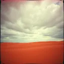 Blut an roten sand