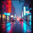 Streets on fire