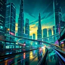Neon Pulse Run