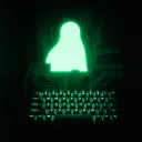 Behind the screen