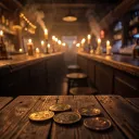 Coins on the Bar, Stories on the Floor