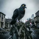 Behind The Pigeon's Eyes