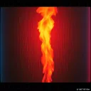 Flammen im Regen