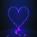 Human algorithm data points of the heart