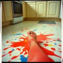 Tonight I Paint My Foot