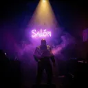 La niña del salón