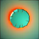 A shade of orange
