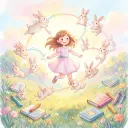 Hopping & Reading with Andie