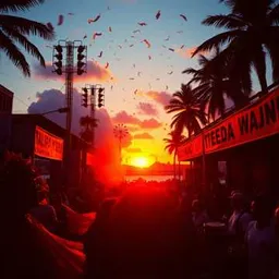 Sunset..♡..parade...