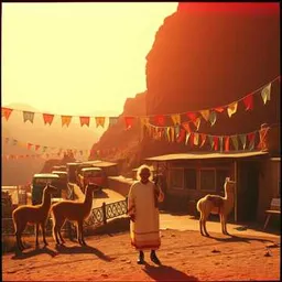 Llamas De Colores