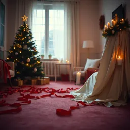 Ribbon on the Floor