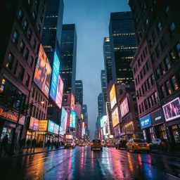 Neon nella notte