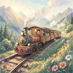 Tschu tschu tschu die Eisenbahn