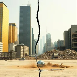 Zwischen Gold und Beton