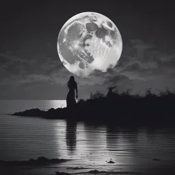 Blood Moon by the Bay