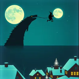 The Sea Monster and The Grinch