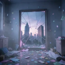 Heavy mind empty space