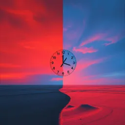 Red blue and the minority