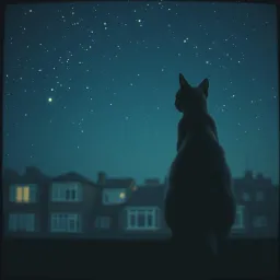 Buster the Grey Cat
