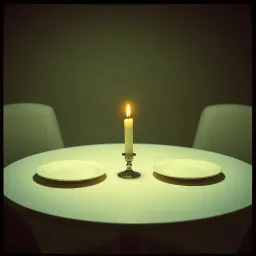 Dois  lugares na mesa