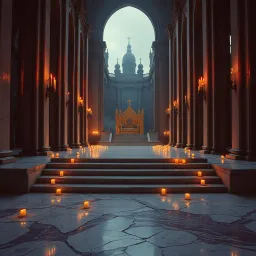 Sanctuary of broken prayers