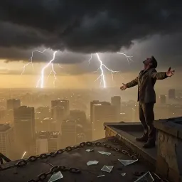 The storm is here
