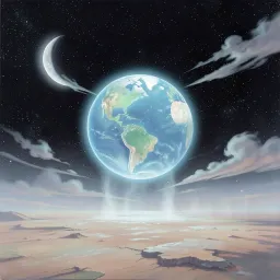 The earth and the endless sky