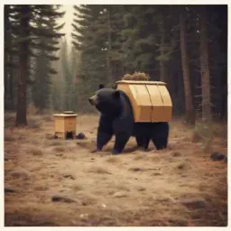 Black bear buffet