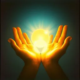 Sacred Energy in my Hands