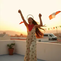 Sicilian Sun Girl