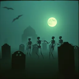Ghostly Graveyard