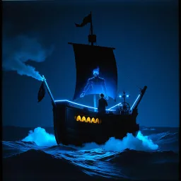 Blue Smoke Pirate Style